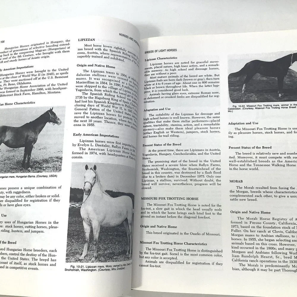 Horses And Horsemanship Book‎ By Ensminger Animal Agriculture Series 5th edition